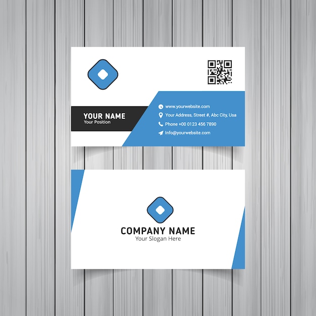 Business card template