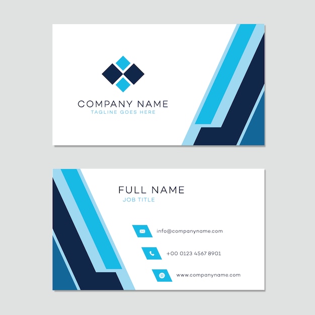 Business card template