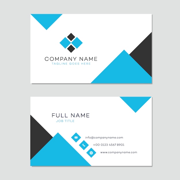 Business card template