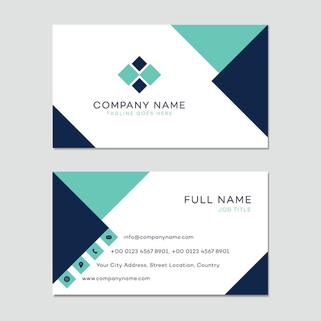 Business card template