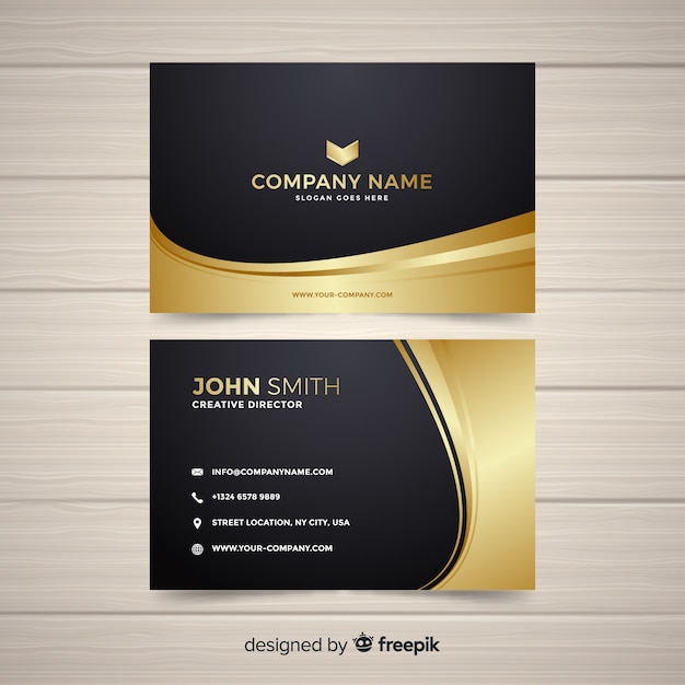 Business card template