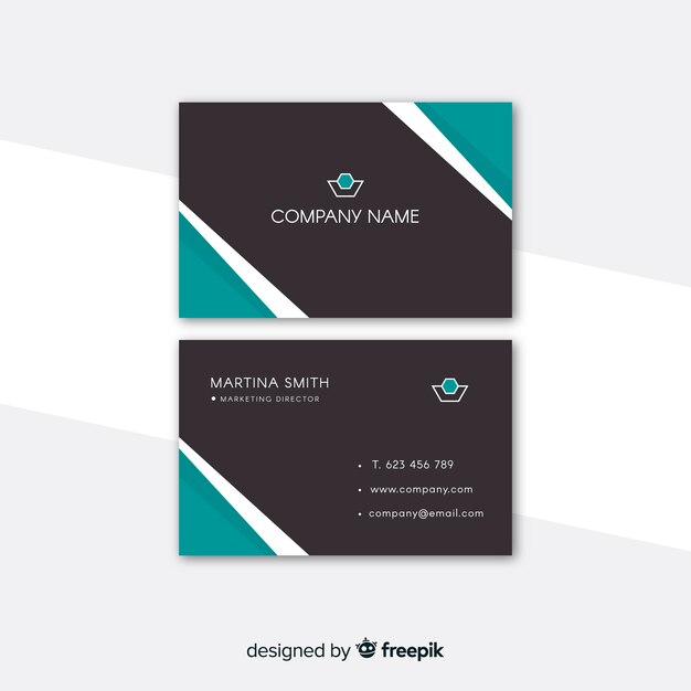 Business card template