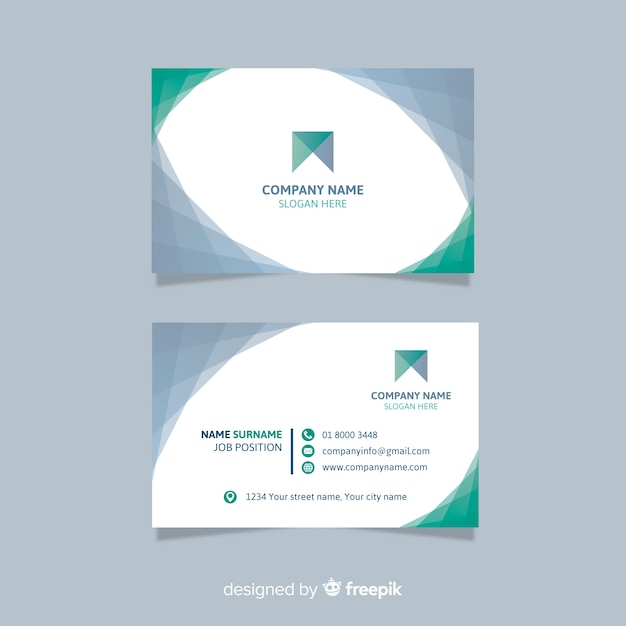 Business card template