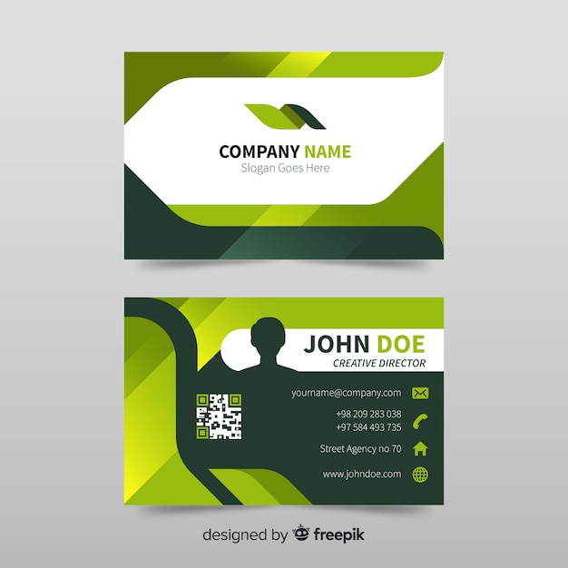 Business card template