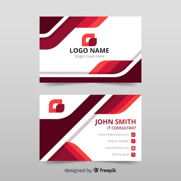 Business card template