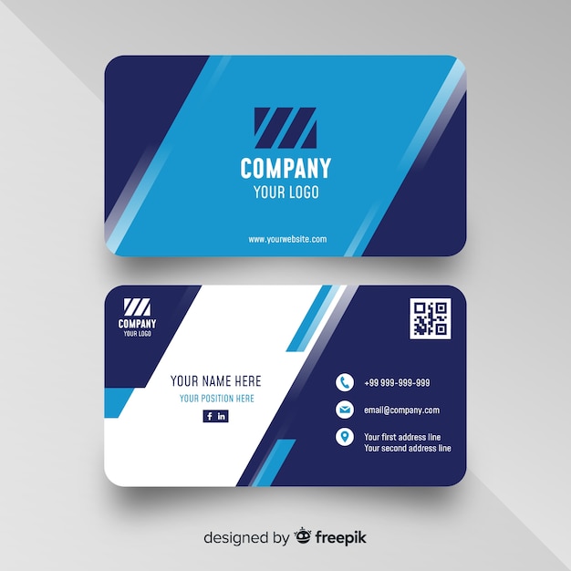 Business card template