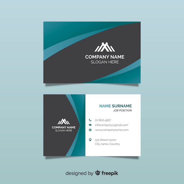 Business card template