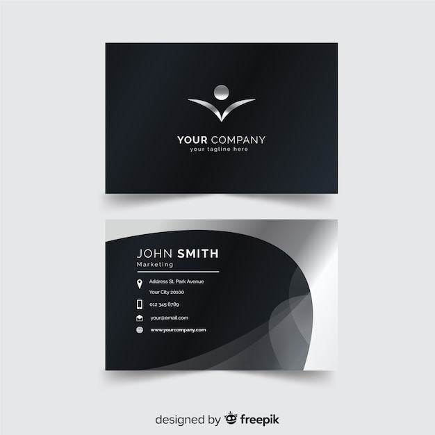 Business card template