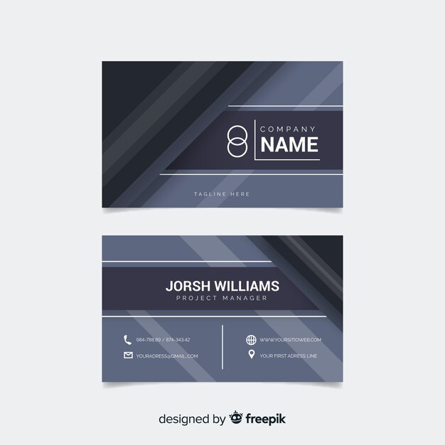 Business card template