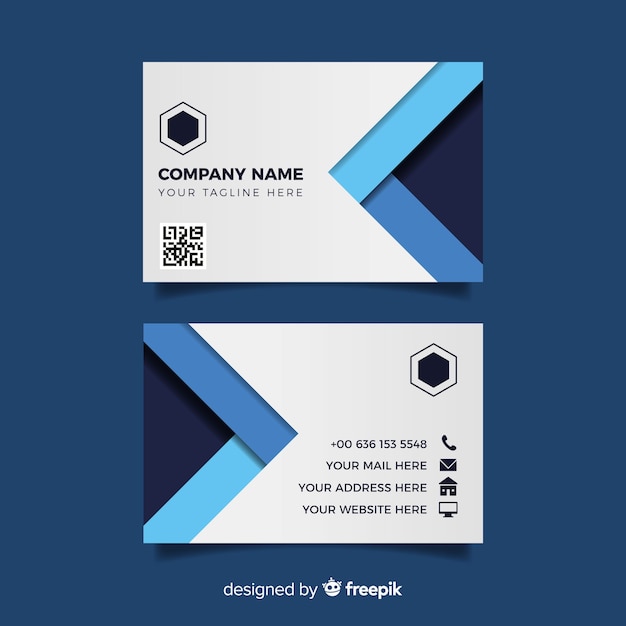 Business card template