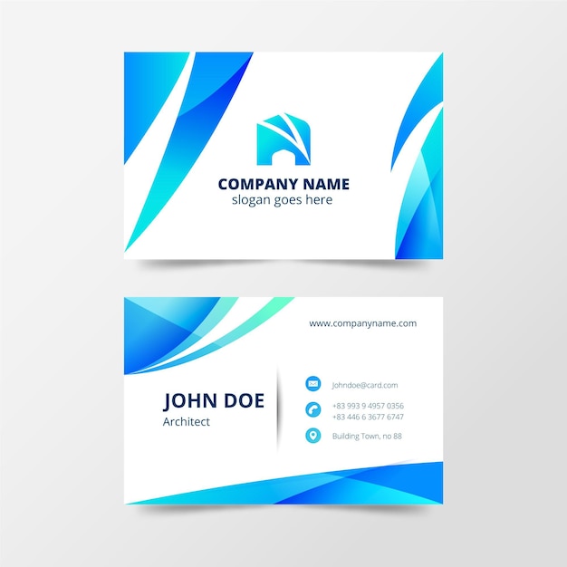 Business card template