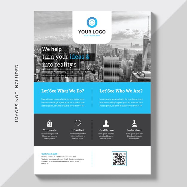 Business commercial brochure