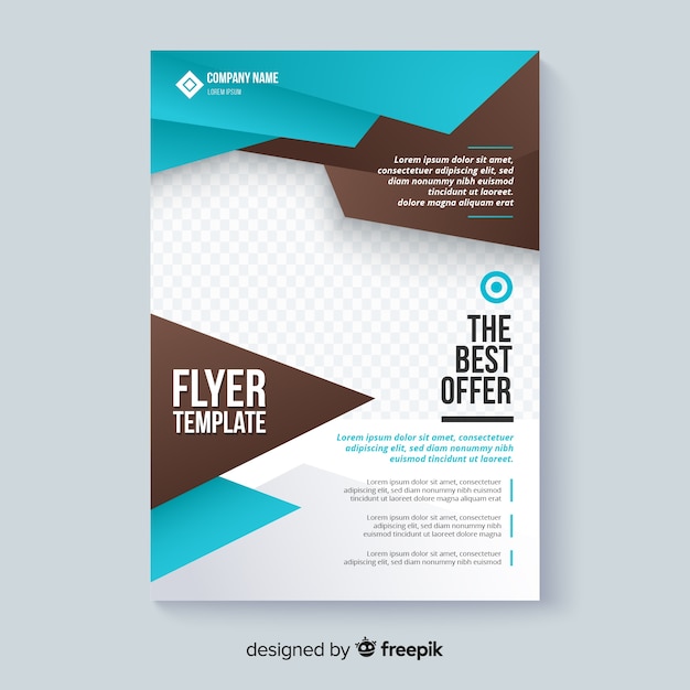 Business flyer template