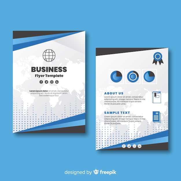 Business flyer template