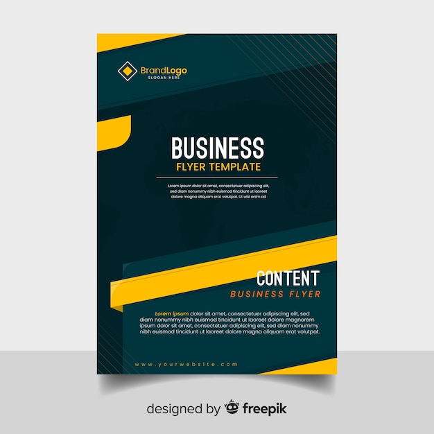 Business flyer template