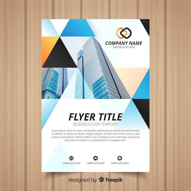 Business flyer template