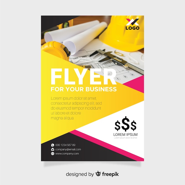 Business flyer template