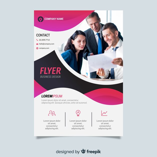 Business flyer template