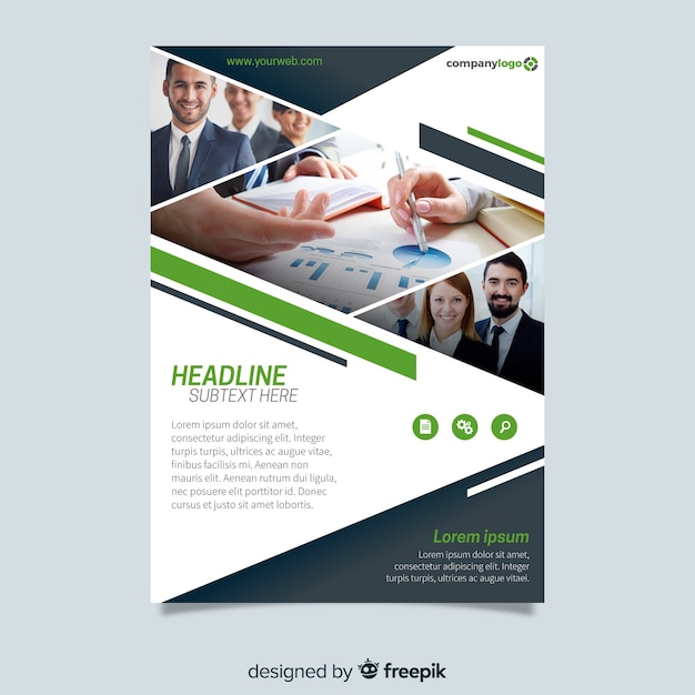 Business flyer template