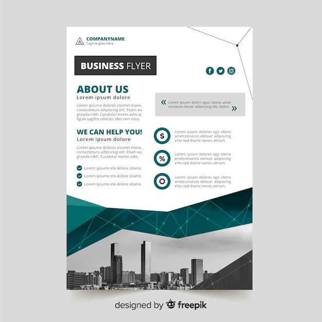 Business flyer template