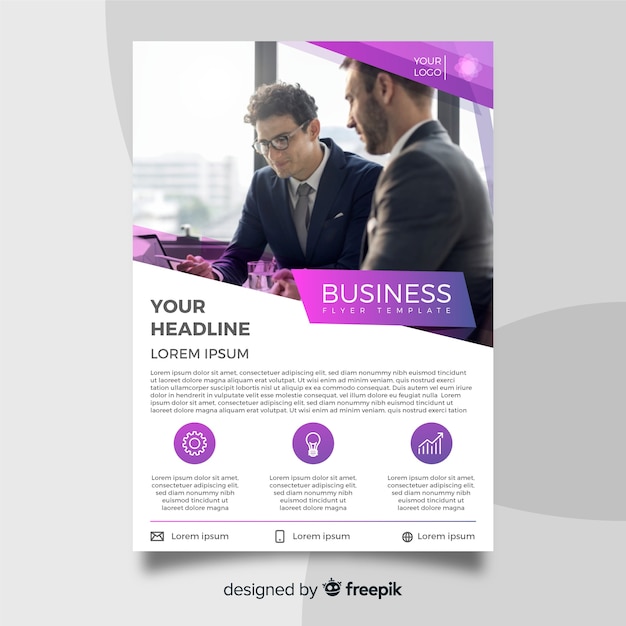 Business flyer template