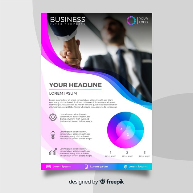 Business flyer template