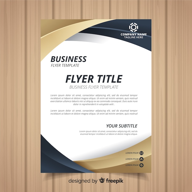 Business flyer template