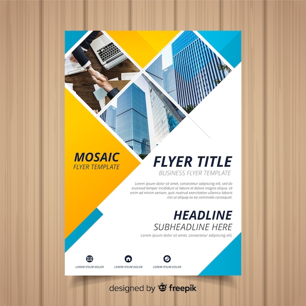 Business flyer template