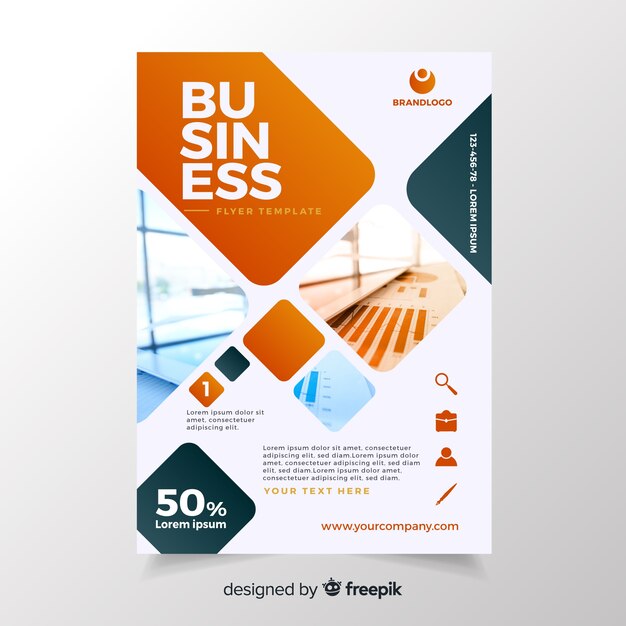 Business flyer template