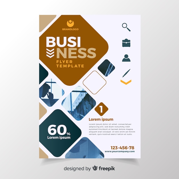 Business flyer template