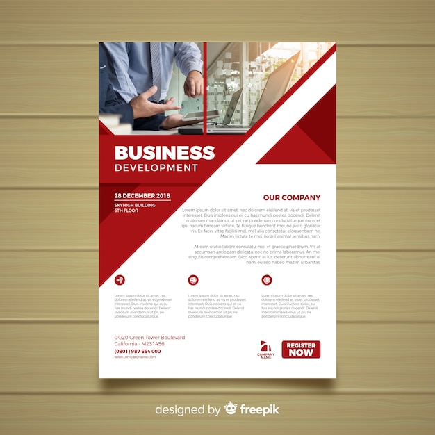 Business flyer template