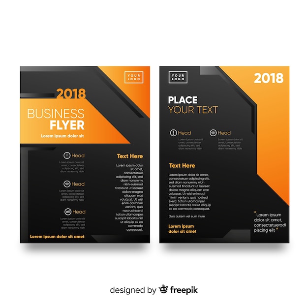 Business flyer template