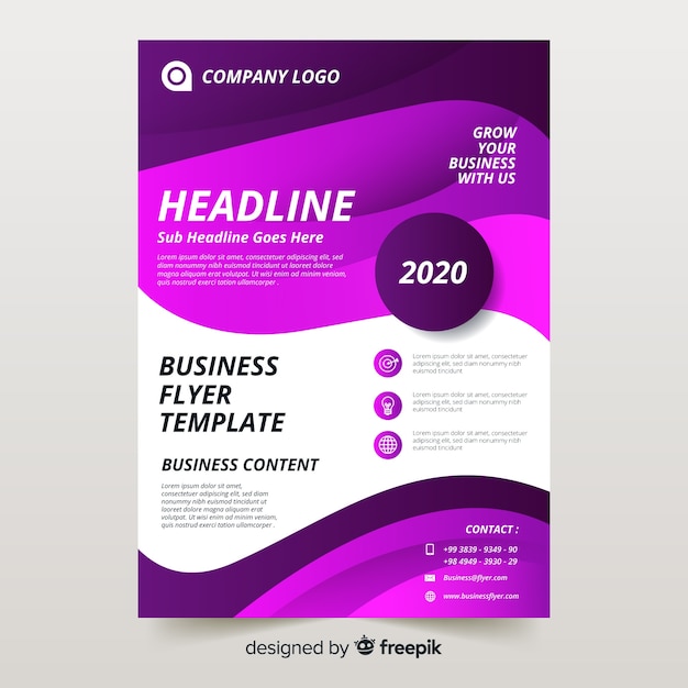 Business flyer template