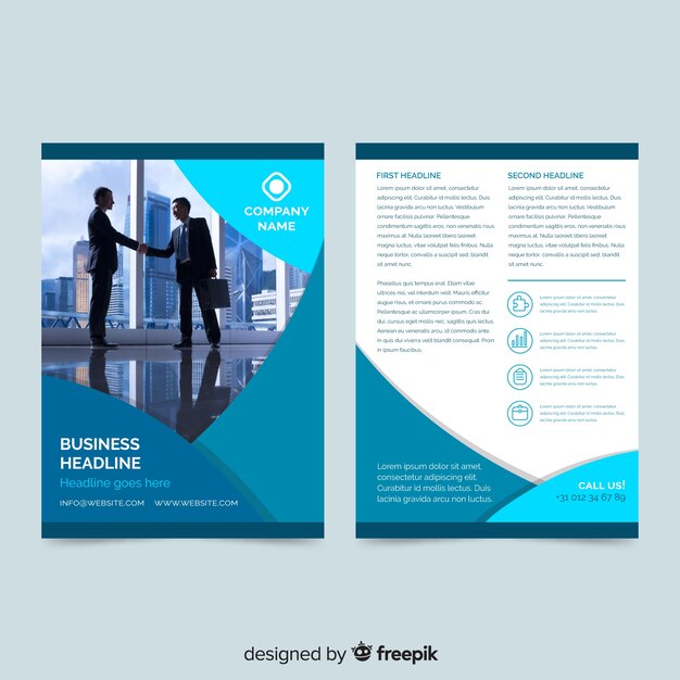 Business flyer template