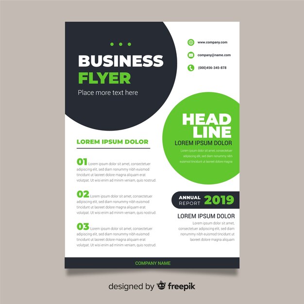 Business flyer template