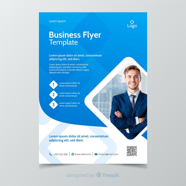 Business flyer template