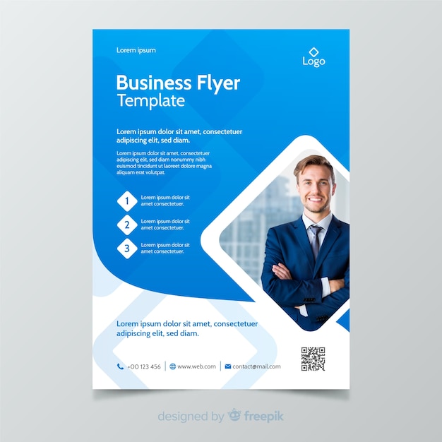 Business flyer template