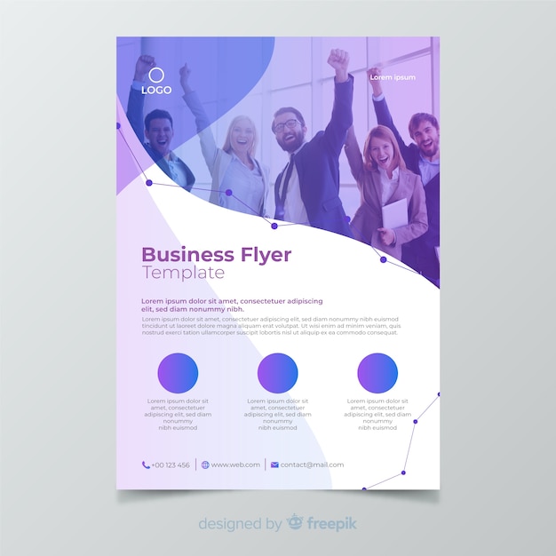 Business flyer template