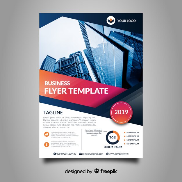 Business flyer template