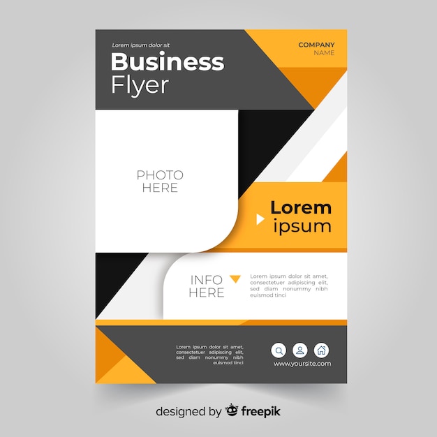 Business flyer template