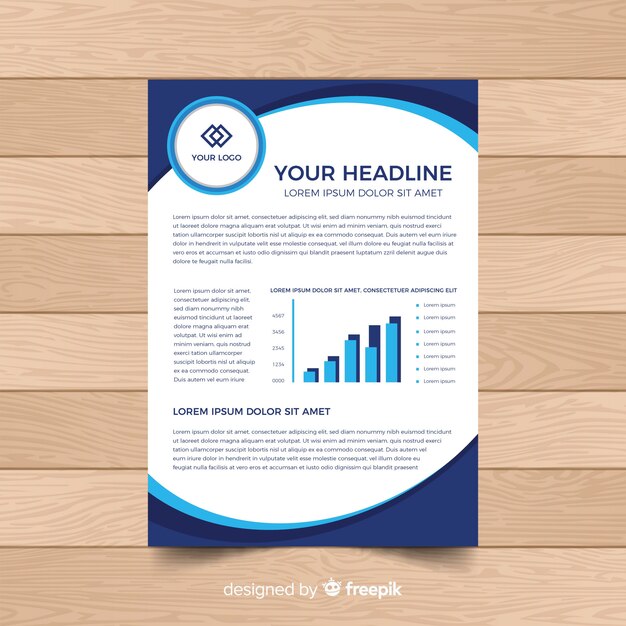 Business flyer template