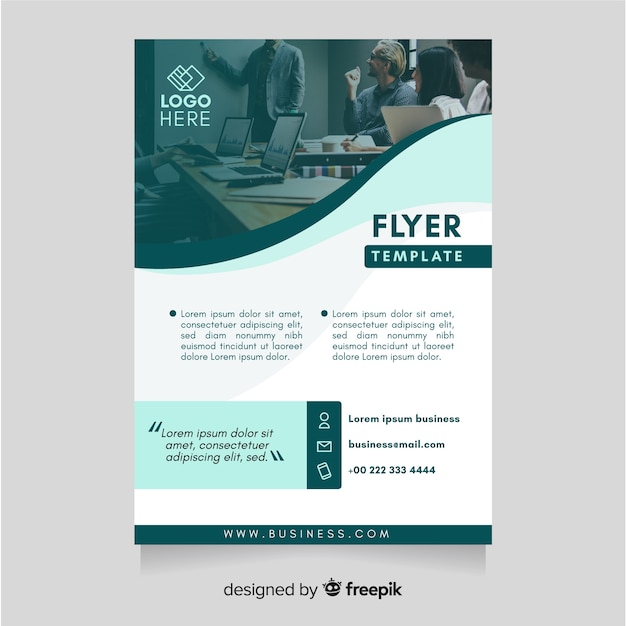 Business flyer template