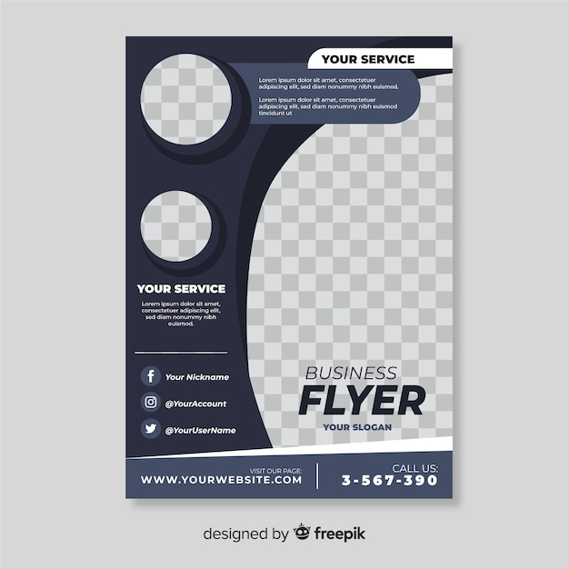 Business flyer template