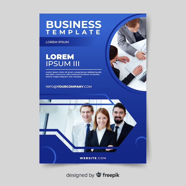 Business flyer template