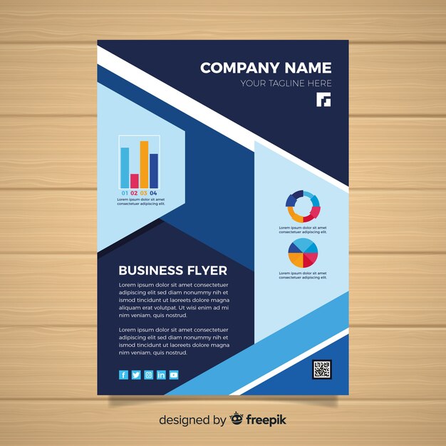 Business flyer template