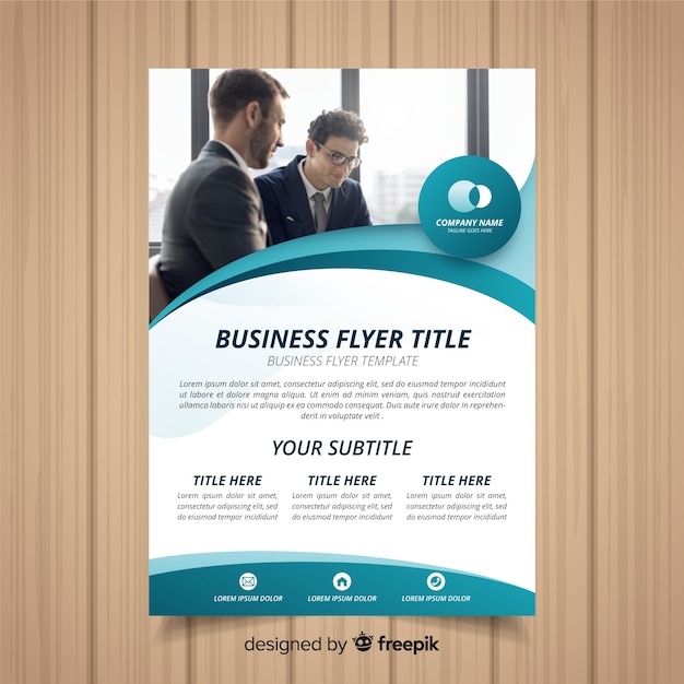 Business flyer template