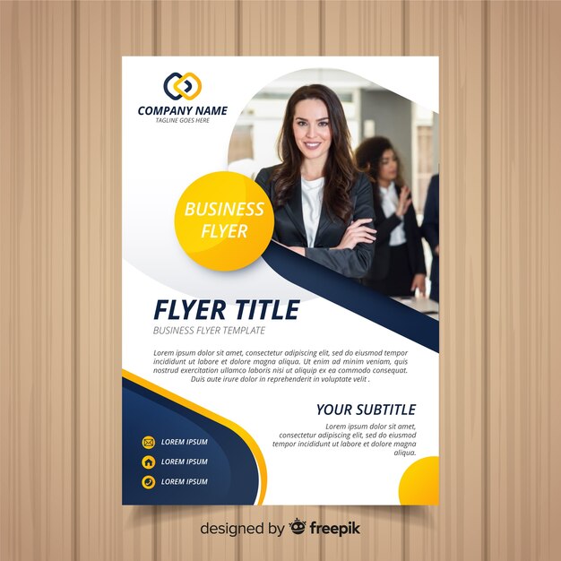 Business flyer template