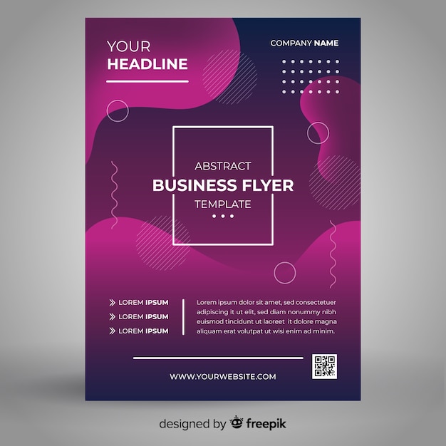 Business flyer template