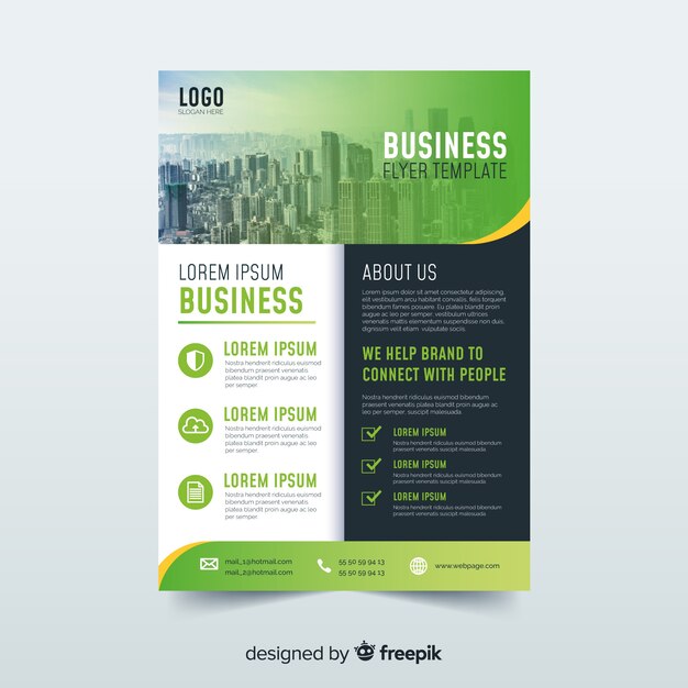 Business flyer template