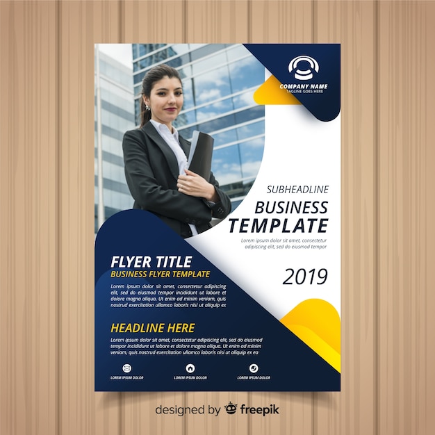 Business flyer template